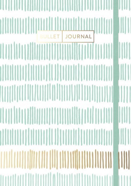 Bullet Journal - Stripes Mint