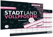 Stadt Land Vollpfosten - Girls