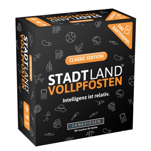 Stadt Land Vollpfosten – XXL Classic Edition