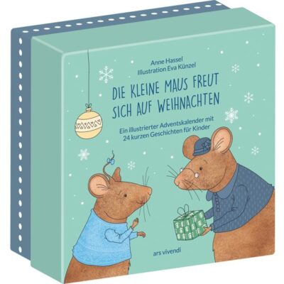 Die kleine Maus freut sich auf Weihnacht