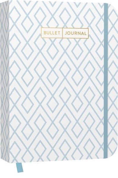 Bullet Journal – Geometric Blue