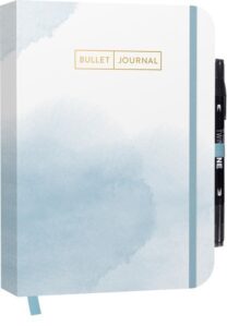 Bullet Journal – Watercolour Blue
