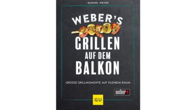 Weber's Grillen auf dem Balkon