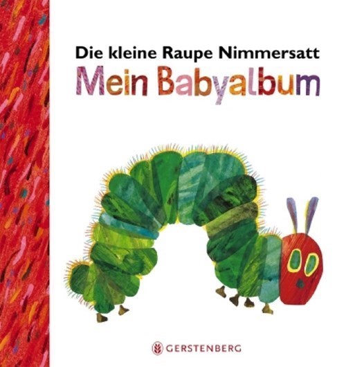 Kleine Raupe Nimmersatt-Babyalbum rot