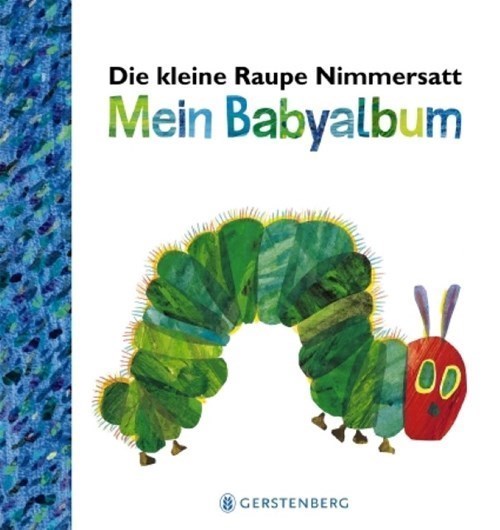 Kleine Raupe Nimmersatt- Babyalbum blau