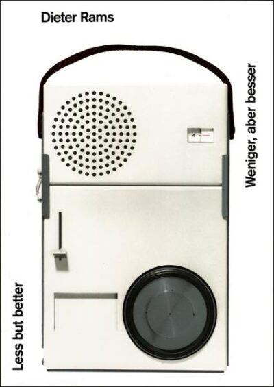 Dieter Rams - Weniger, aber besser