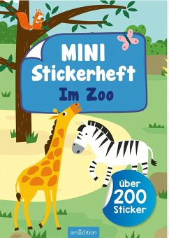 Mini-Stickerheft Im Zoo