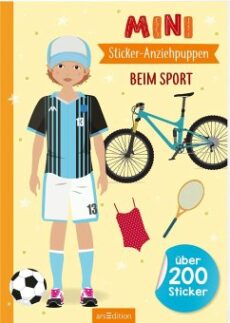 Mini Sticker Anziehpuppen Beim Sport