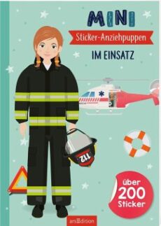 Mini Sticker Anziehpuppen im Einsatz