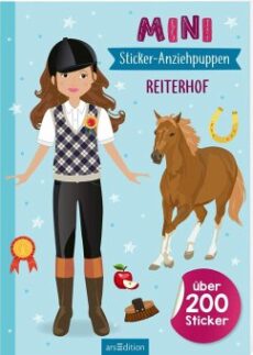 Mini Sticker-Anziehpuppen Reiterhof