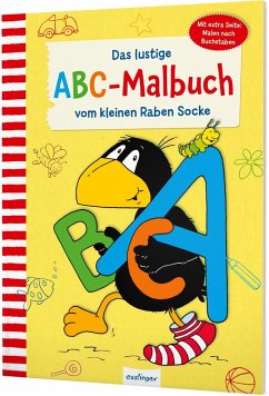 Der kleine Rabe Socke: Das lustige ABC-Malbuch
