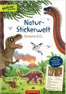 Natur-Stickerwelt – Dinosaurier & Co.