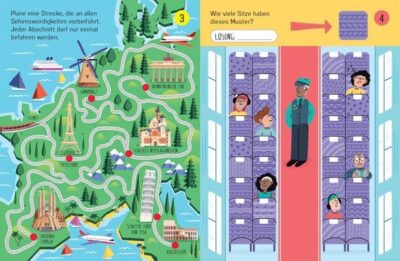 Usborne Minis: Rätsel für die Zugfahrt – Bild 2