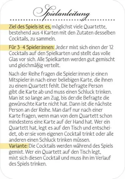 Das Cocktail-Quartett – Bild 2