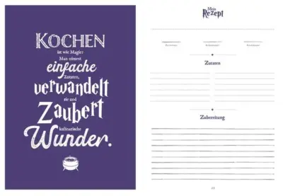 Meine magischen Rezepte - Zauberschüler Blau – Bild 2