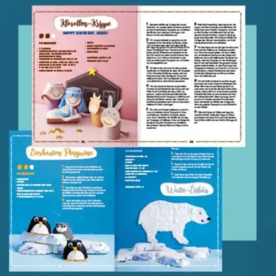 Das Weihnachtsbastelbuch für Kids – Bild 3