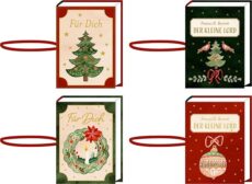 Anhänger-Bücher – Frohe Weihnachten