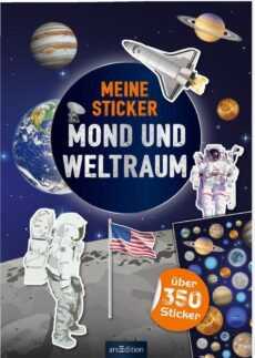 Mein Sticker – Mond und Weltraum