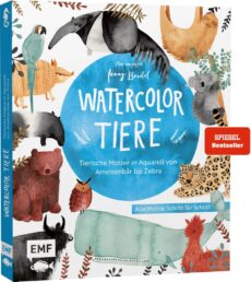 Watercolour Tiere