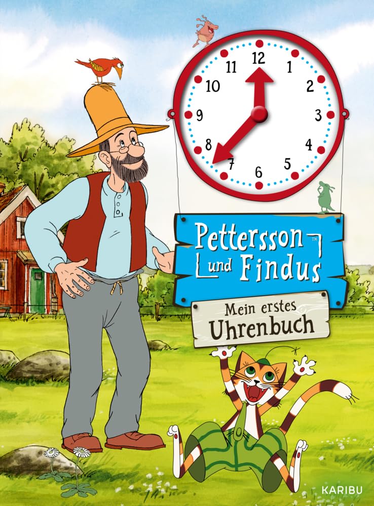 Pettersson und Findus - Uhrenbuch