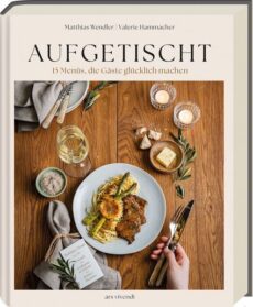 Aufgetischt Genuss – Menüs – Momente: 15 Menüs, erscheint am 28.10.26