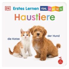 Erstes Lernen Fühl-Leporello. Haustiere
